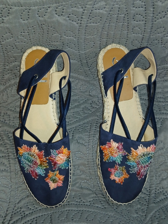 kanna Shoes - Kanna Tropical Wedge Espadrilles Womens 11 Resortwear Vacation Cruise Summer
